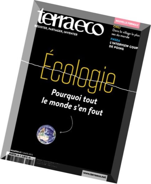 Terra Eco N 65, Mars 2015