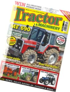 Tractor & Machinery — Spring 2015