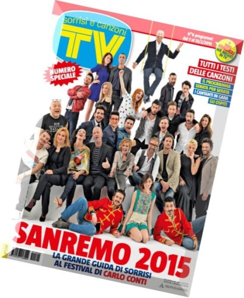 TV Sorrisi e Canzoni N 6 – 7 Febbraio 2015