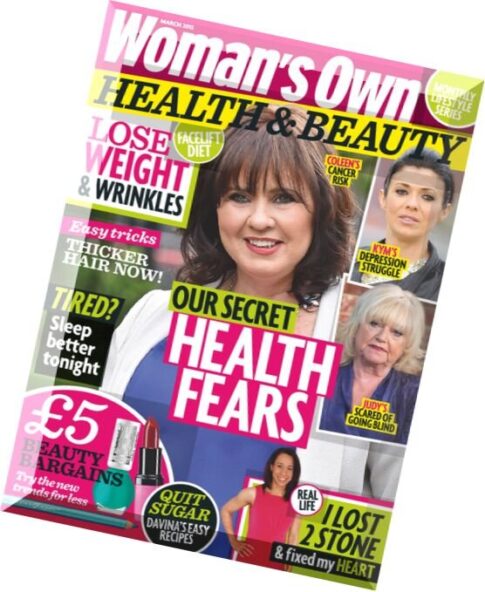 Woman’s Own Health & Beauty – March 2015