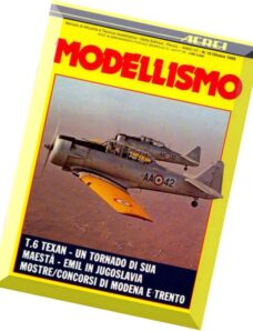 Aerei Modellismo — 1986-10 — Tornado,Texan