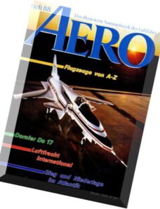 Aero Das Illustrierte Sammelwerk der Luftfahrt N 88