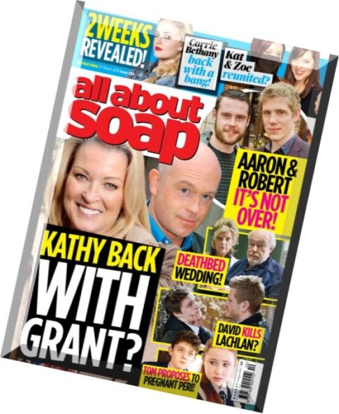 All About Soap – 14 March 2015