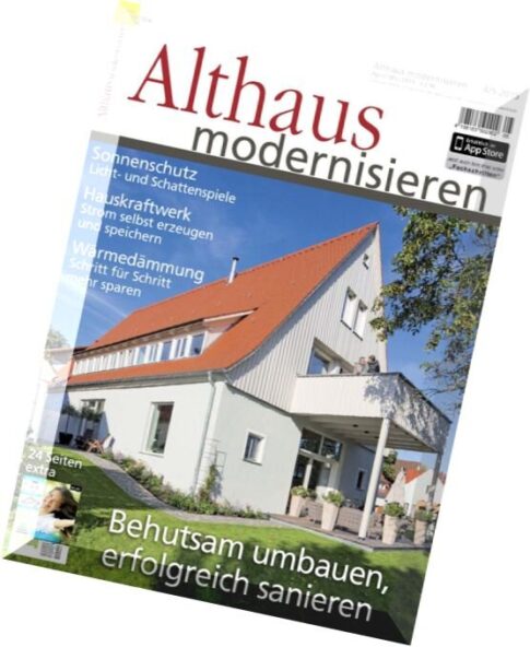 Althaus Modernisieren – April-Mai 2015