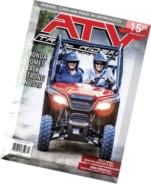 ATV Trail Rider – March-April 2015