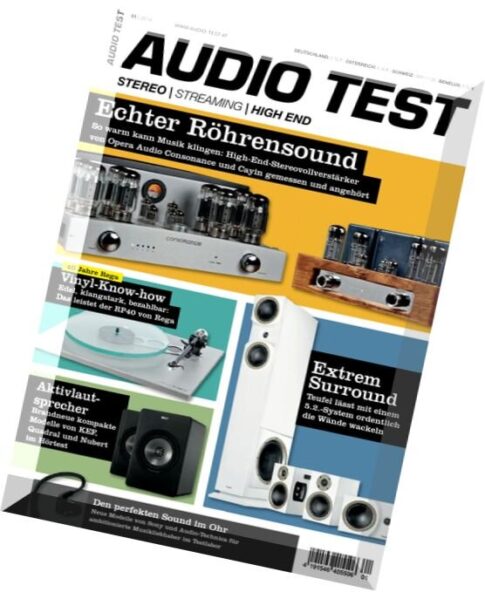 Audio Test N 1, 2014