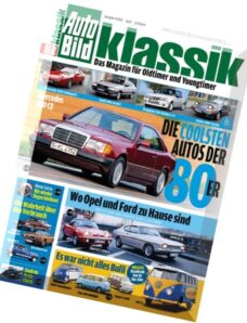 Auto Bild klassik – Magazin April 04, 2015