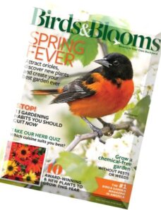 Birds & Blooms – April-May 2015