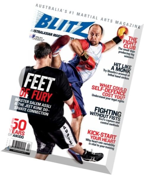 Blitz Martial Arts Magazine – April 2015