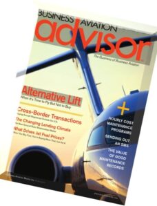 Business Aviation Advisor – September-October 2014