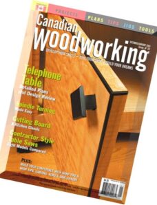 Canadian Woodworking Issue 39, December 2005-January 2006