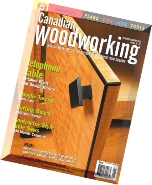 Canadian Woodworking Issue 39, December 2005-January 2006