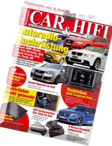 Car & Hifi — Testmagazin Mai-Juni 03, 2015
