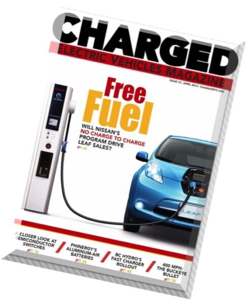 CHARGED Electric Vehilces Magazine – April 2014