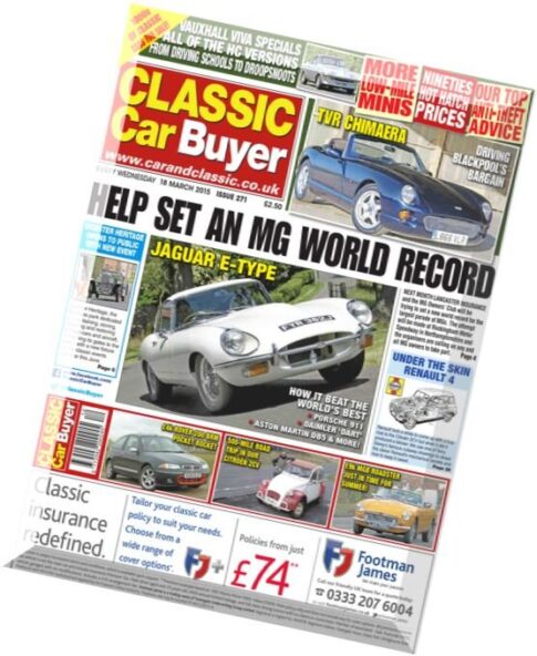 Classic Car Buyer — 18 March 2015