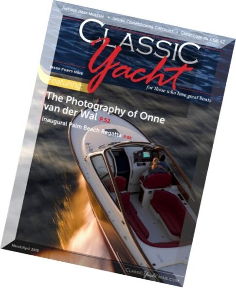 Classic Yacht – March-April 2015