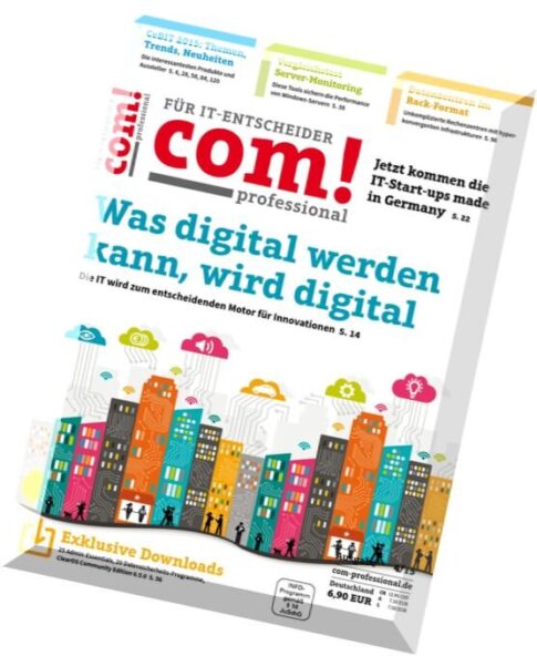 com! professional – Computer Magazin April 04, 2015