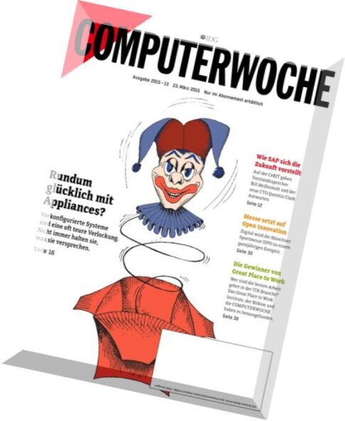 Computerwoche Magazin N 13, 23 Marz 2015