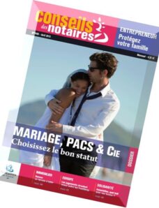 Conseils des Notaires N 446 — Avril 2015