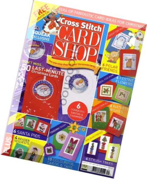 Cross Stitch Card Shop 039