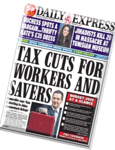 Daily Express — 19 Thursday March 2015