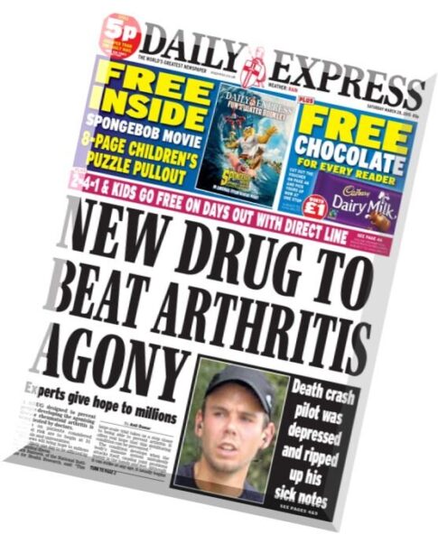 Daily Express — Saturday, 28 March 2015