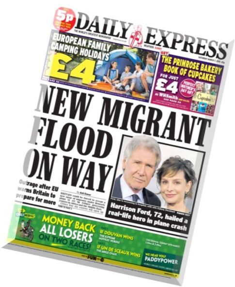 Daily Express – Saturday, 7 March 2015