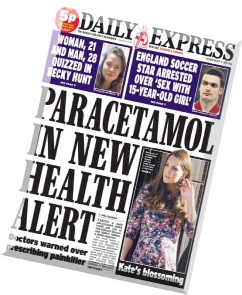 Daily Express — Tuesday, 3 March 2015