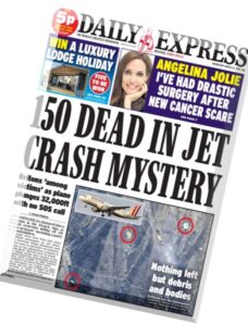 Daily Express — Wednesday, 25 March 2015