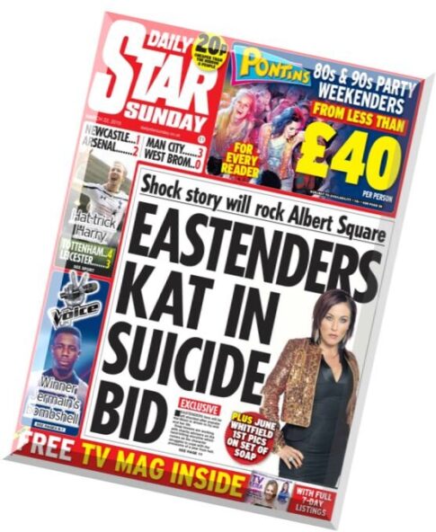 DAILY STAR SUNDAY – 22 March 2015