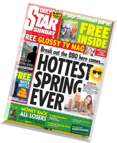 DAILY STAR SUNDAY – 8 March 2015