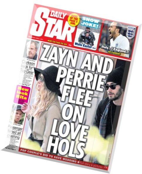 DAILY STAR — Wednesday, 1 April 2015