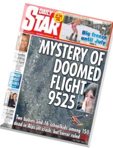 DAILY STAR – Wednesday, 25 March 2015
