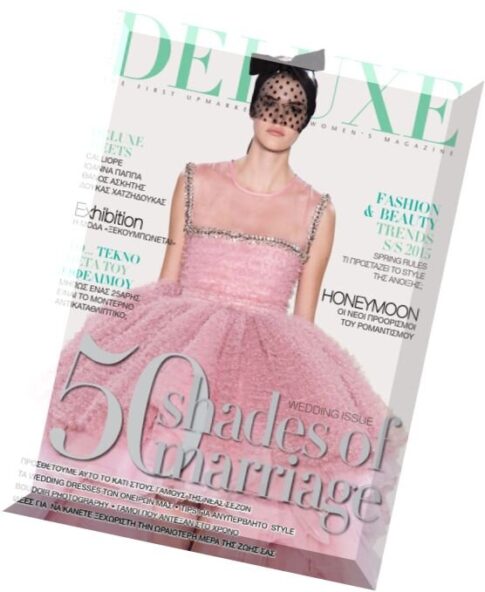 Deluxe Greece — March-April 2015 (The Wedding Issue)