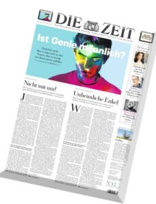 Die Zeit mit Zeit Magazin — 19 Marz 2015