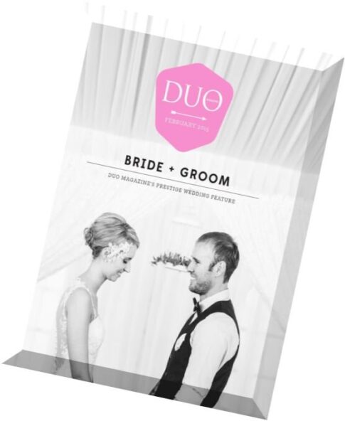 Duo Magazine – Bride & Groom Edition 2015