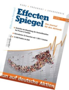 Effecten-Spiegel N 12, 19 Marz 2015
