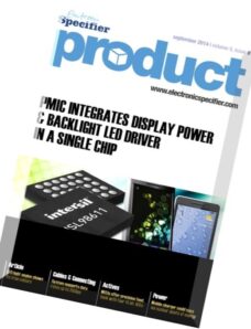 Electronic Specifier Product – September 2014