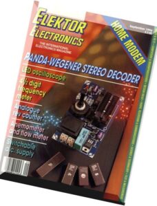 Elektor Electronics 1994-09