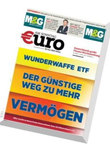 Euro am Sonntag Magazin N 13, 28 Marz 2015