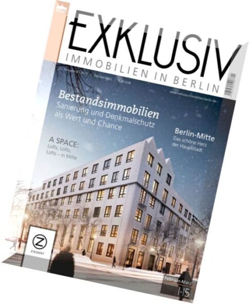 EXKLUSIV – Immobilien in Berlin Februar-Marz 2015