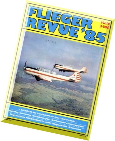 Flieger Revue 1985-03