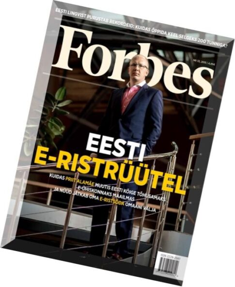Forbes Estonia N 33, 2015