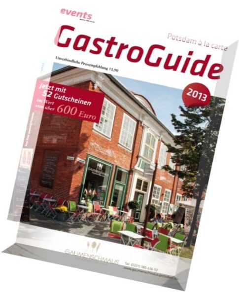 Gastro Guide 2013