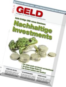 Geld Magazin – Marz 2015