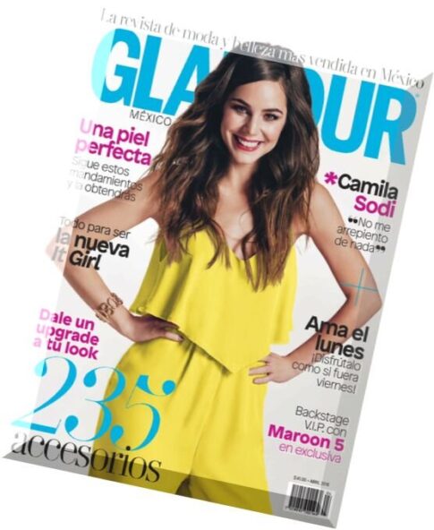 Glamour Mexico – Abril 2015