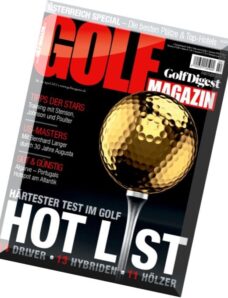 Golf Magazin Germany – April 2015