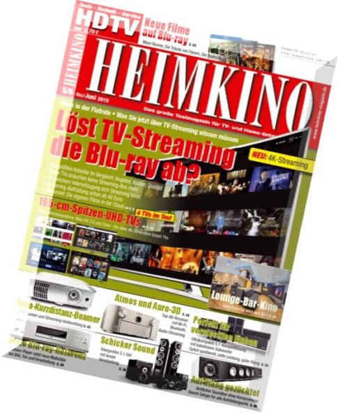 Heimkino – Testmagazin Mai-Juni 05-06, 2015
