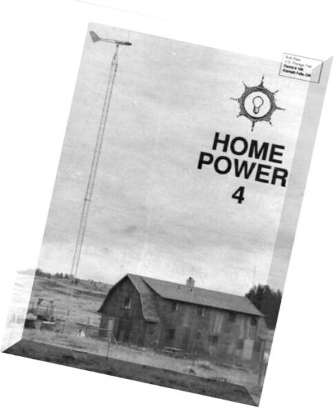 Home Power Magazine — Issue 004 — 1988-04-05