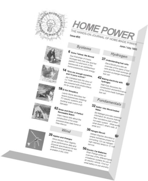 Home Power Magazine – Issue 035 – 1993-06-07